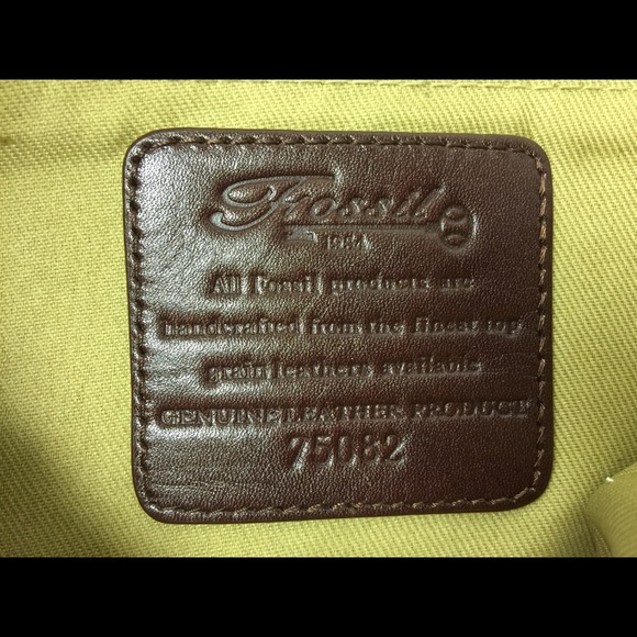 Fossil purse-leather, medium, tan - Picture 6 of 6
